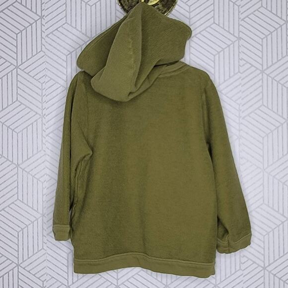 Crewcuts Green Full Zip Hoodie Sweater Sweatshirt Sz 8 Girls - Picture 2 of 8